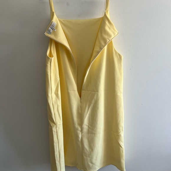 Butter Yellow Shift Dress - Size M - WAYF - Picture 6 of 7